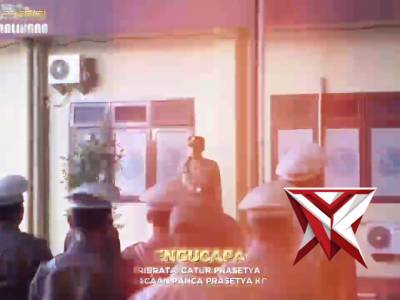 Apel Jam Pimpinan oleh Wakapolres Probolinggo