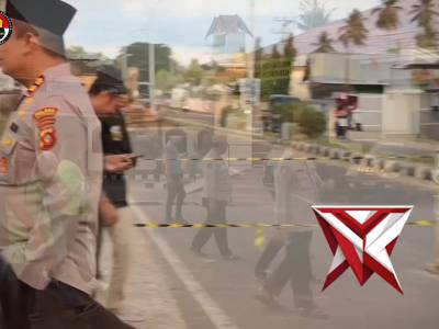 Kebersamaan Polres Pohuwato, Ojol dan media dalam kegiatan Berbagi Takjil di Bulan Ramadan