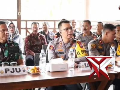 Pantau Situasi Terkini Lokasi Wisata, Kapolres Trenggalek: Berikan Pelayanan Terbaik