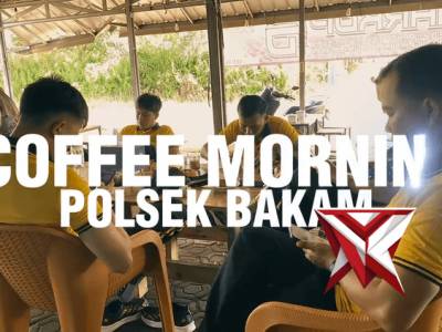 COFFE MORNING PERSONIL POLSEK BAKAM