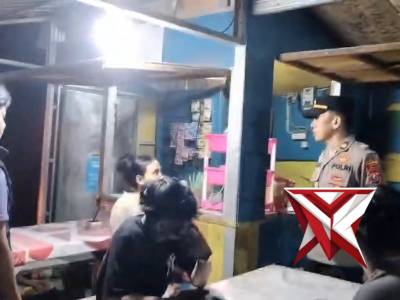 Patroli dan himbauan Kamtibmas