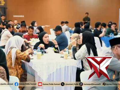 Gelar Buka Puasa Bersama Awak Media, Kapolda Sumsel Tegaskan Kemitraan Strategis