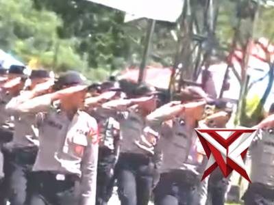 PENJEMPUTAN REMAJA BINTARA BARU ANGKATAN 53 PENEMPATAN POLRES HALMAHERA TENGAH
