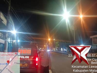 Patroli 3C Antisipasi balap liar guna tercipta Siskamtibmas pada Dini hari di Daerah Hukum Lawang