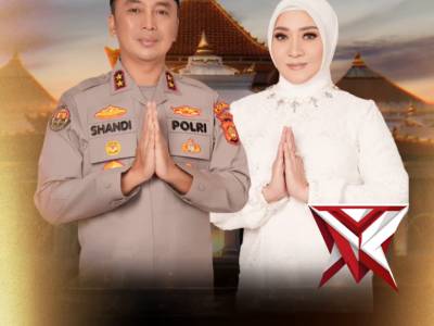 Kepala Kepolisian Daerah Sumatera Selatan Beserta Staff dan Jajaran Serta Bhayangkari Mengucapkan