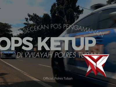 PENGECEKAN POS PENGAMANAN DI WILAYAH POLRES TUBAN
