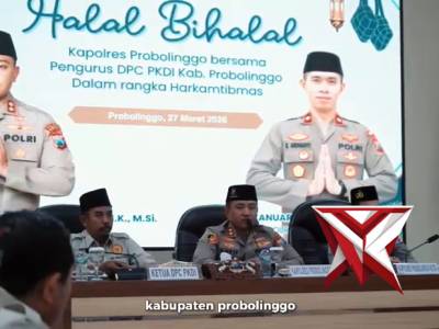 Halal Bihalal Kapolres Probolinggo Bersama Pengurus DPC PKDI Kabupaten Probolinggo - PoliceTube