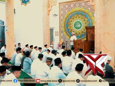 Lewat Safari Ramadhan, Kapolda Sumsel Pererat Sinergi Forkopimda dalam Penegakan Hukum dan Pemelihar