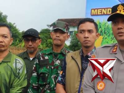 Kapolres Madiun Kota Pimpin Penanaman Jagung Serentak Dukung Swasembada Pangan