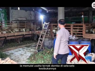 Kompol Busono, polisi yang mengabdikan diri pada masyarakat dan mengasuh Kambing dengan Cinta