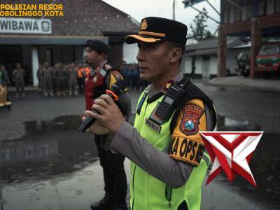Rangkaian pengamanan malam takbir hari Raya Idul Fitri 1447 H Kota Probolinggo
