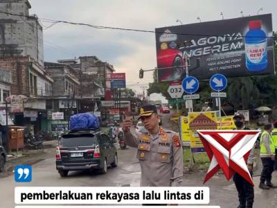 Lalu lintas di wilkum Polres Banyuasin H+8 lebaran