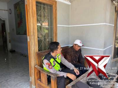 Sambang Bhabinkamtibmas Polsek Kuwarasan