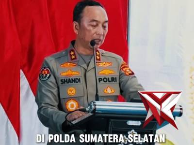 Kapolri Pimpin Tanam Raya Jagung Kuartal I 2026 di Ogan Ilir