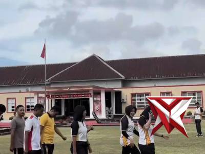 Jumat sehat bersama polres maluku barat daya