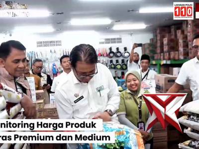 Kapolres Probolinggo Bersama Satgas Pangan Polda Jatim Melaksanakan Kegiatan Monitoring Harga Beras