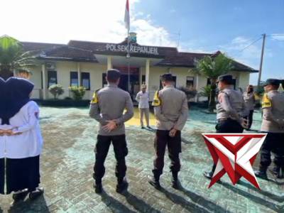 Pesan dan Arahan Kasihumas  polsek Kepanjen saat Apel Pagi