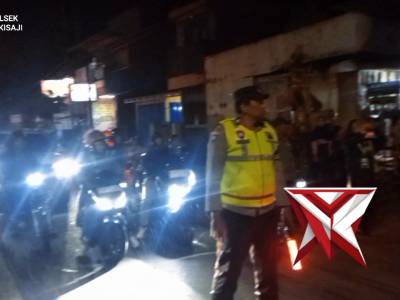 Polsek Pakisaji, Pelayanan Pengamanan Kirab Ogoh-Ogoh di Wilayah Kec. Pakisaji