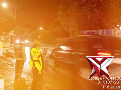 Patroli cipkon rayon polsek kepanjen di sumberpucung