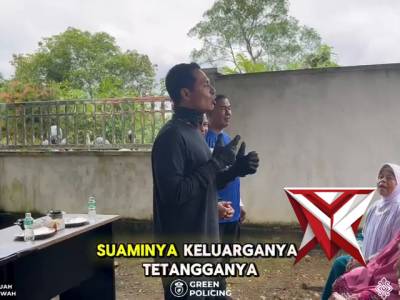 POLRES ROKAN HULU MELAKSANAKAN PATROLI KARHUTLA DAN PEMBAGIAN BANSOS BAGI WARGA MASYARAKAT