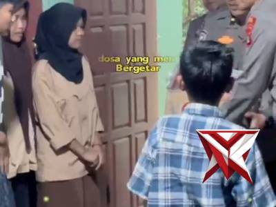 Polres Musi Rawas Buat Anak Yatim Tersenyum