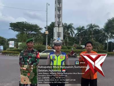 Pantauan Arus Lalin di Tugu Bintang Sekayu