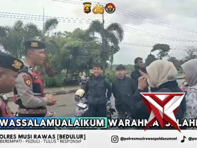 ? Patroli Humanis Sat Samapta Polres Musi Rawas - PoliceTube