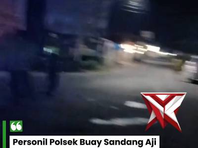 Patroli dan pengamanan malam Takbiran jelang Hari Raya Idul Fitri