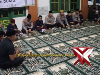kegiatan buka puasa bersama yang digelar Polresta Magelang