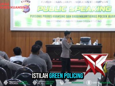 Pemeliharaan dan peningkatan publik speaking