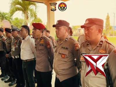 Polres Seluma melaksanakan pengecekan senpi