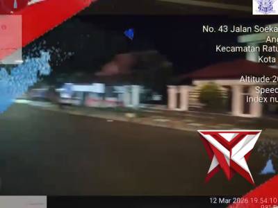 *Patroli Blue Light Satlantas Polresta Bengkulu Amankan Arus Lalin Jamaah Tarawih*