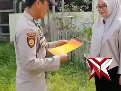 Sosialisasi maklumat kapolda riau tentang larangan karhutla - PoliceTube