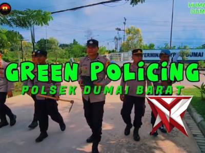 Wujudkan Lingkungan Asri, Polsek Dumai Barat Gencarkan Program 'Green Policing' di Kawasan Pesisir