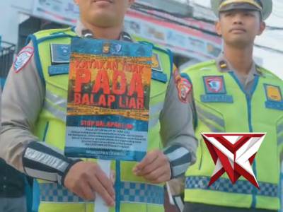 Satuan Lalu Lintas Polresta Bengkulu melaksanakan kegiatan edukasi tertib berlalu lintas sekaligus p