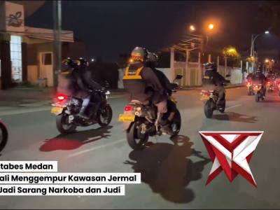 POLRESTABES MEDAN KEMBALI MENGGELAR GERAKAN SERENTAK NARKOBA (GSN)