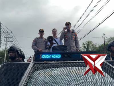 PENGAMANAN AKSI UNJUK RASA DI KANTOR PLAZA TELKOM