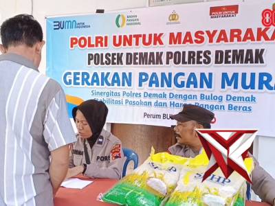Gerakan Pangan Murah di 14 Titik Kabupaten Demak