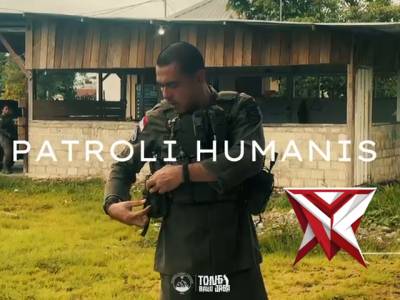 Melalui patroli humanis,