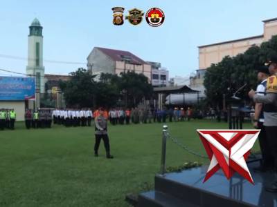 Pastikan Mudik Aman dan Nyaman, Polres Lubuk Linggau Gelar Apel Pasukan Operasi Ketupat Musi 2026