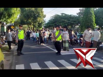 Satgas Preemtif Melaksanakan Pam Sholat Idul Fitri