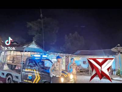 Patroli Bluelight Polsek Sempol Perkuat Harkamtibmas Wilayah