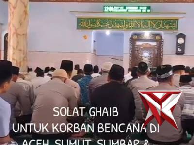 Sholat Goib Polsek Turen Polres Malang