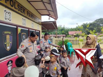 Polisi humanis kpd anak TK
