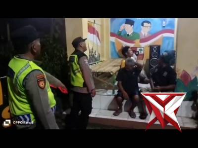 Dalam Upaya Meningkatkan Situasi Kamtibmas Yang Aman Dan Kondusif Diwilayah Polsek Sukomoro Polres M - PoliceTube