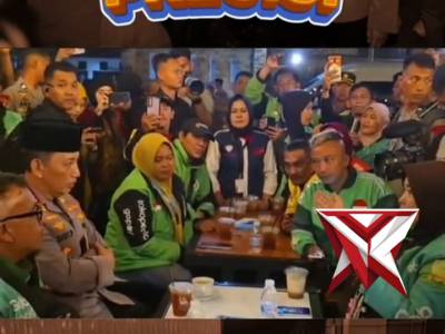 Kapolri Listyo sigit prabowo menyambangi kedai ado presisi