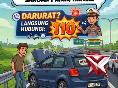 Ada Kendala saat perjalanan mudik jangan panik Kance! 
Darurat langsung hubungi 110.