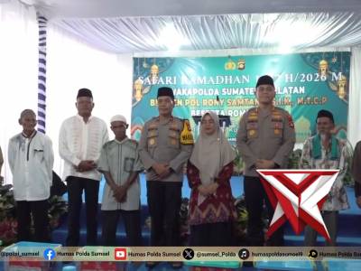 Waka Polda Sumsel Pererat Silaturahmi dan Salurkan Bansos di Prabumulih - PoliceTube