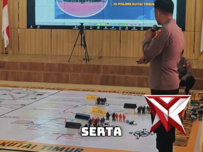 TFG Operasi Ketupat Mahakam 2026 Digelar, Polres Kutim Perkuat Strategi Pengamanan Lebaran