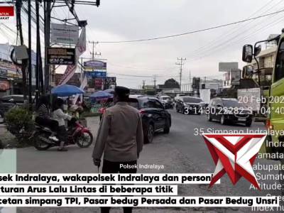 Kapolsek Indralaya AKP Junardi, SH. M.A. P,